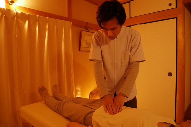 腹部の調整整体